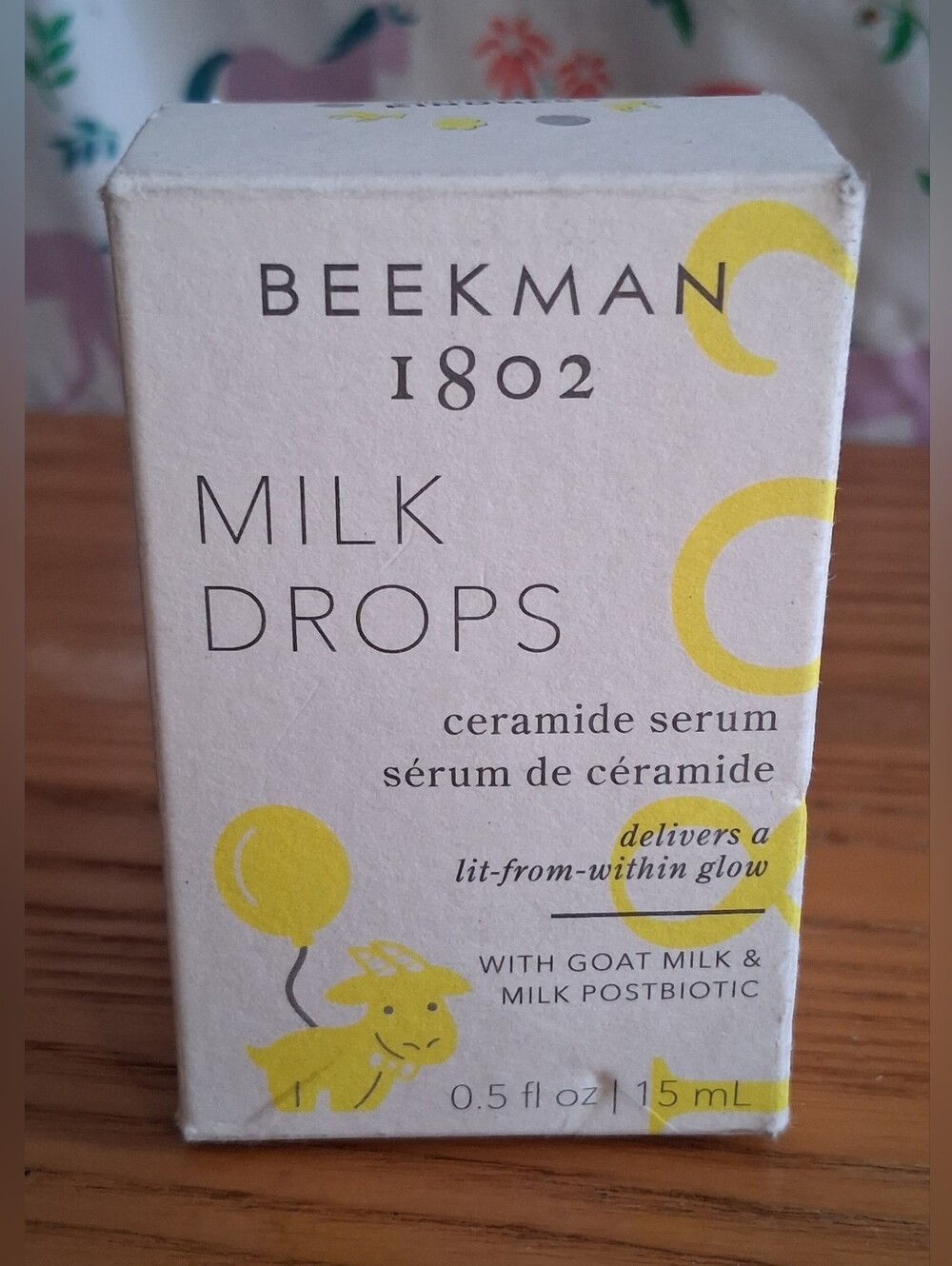 NIB Beekman 1802 Goat Milk Drops Ceramide Glow Serum Postbiotic Face Skin Beauty - Picture 2 of 6